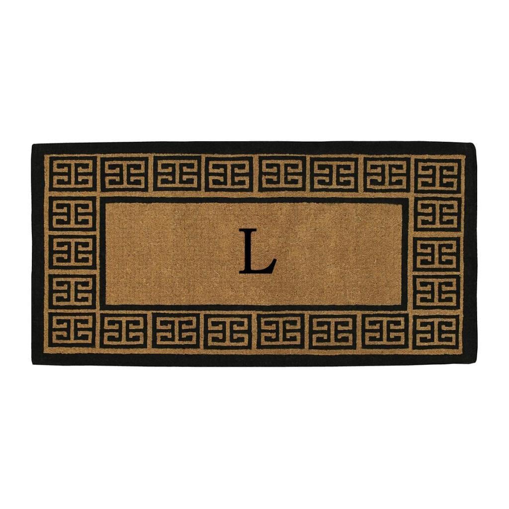 The Grecian Extra thick Monogrammed Doormat (36 X 72)