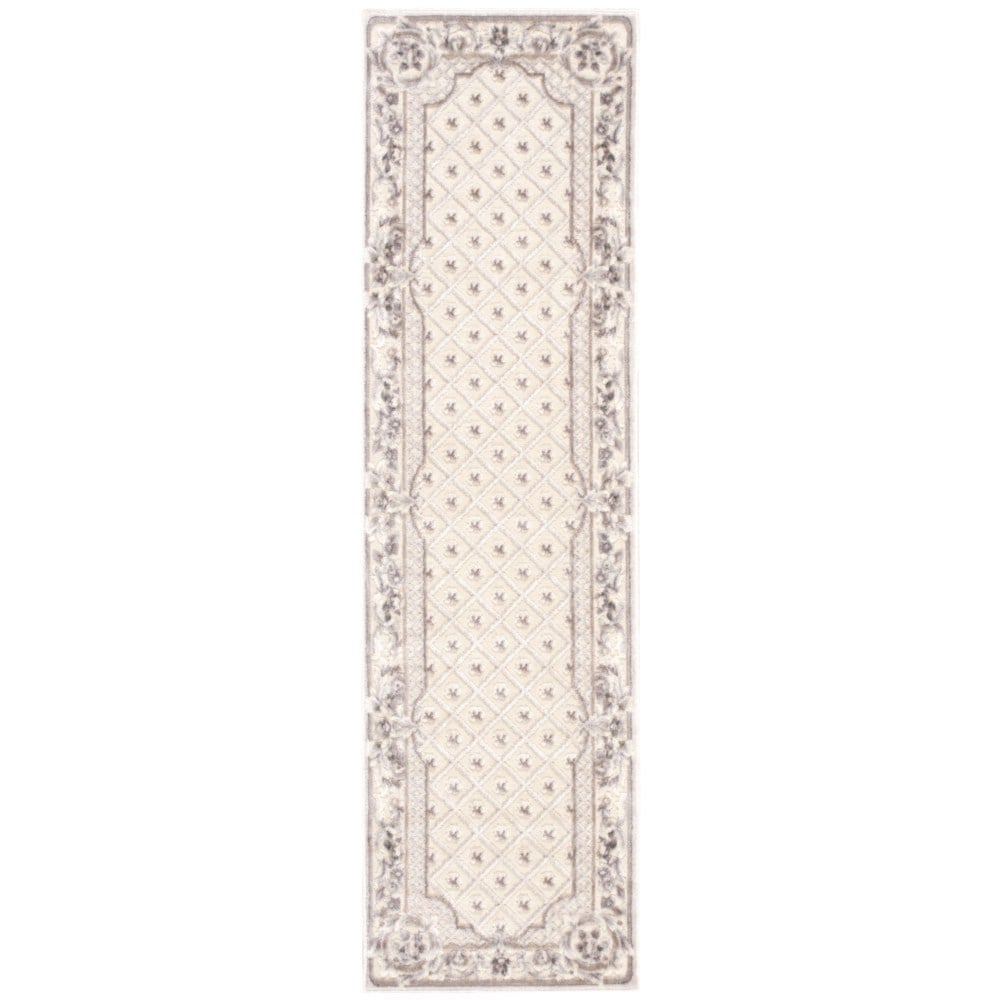 Kathy Ireland Home Villa Retreat Ivory Runner Rug (23 X 8)