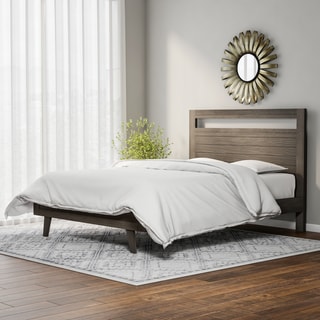 Madrid Light Charcoal Queen-size Bed - Free Shipping Today ...