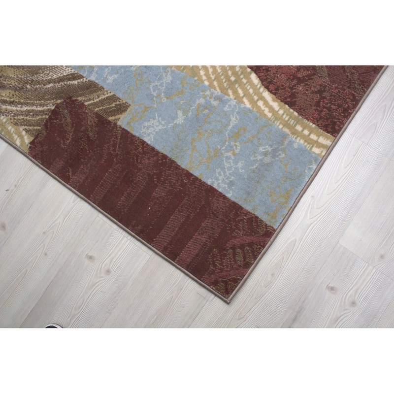 Nourison Modesto Abstract Modern Area Rug