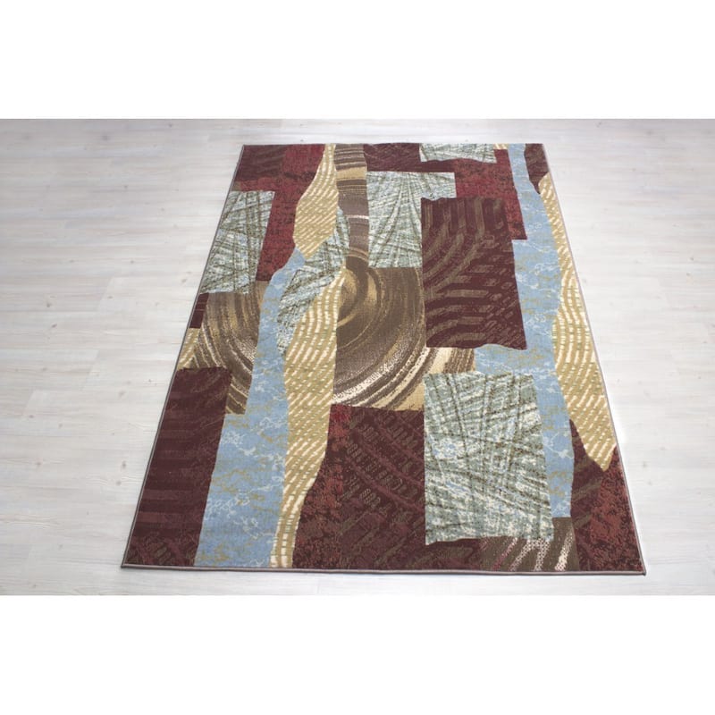 Nourison Modesto Abstract Modern Area Rug