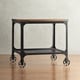 preview thumbnail 3 of 10, Nelson Rectangle Industrial Modern Rustic End Table by iNSPIRE Q Classic
