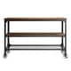Thumbnail 3, Nelson Industrial Modern Rustic Console Sofa Table TV Stand by iNSPIRE Q Classic. Changes active main hero.