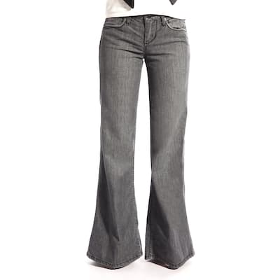 grey wide leg jeans