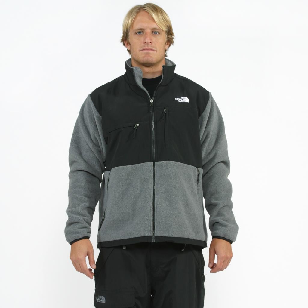 The North Face Mens Denali Grey/ Black Jacket