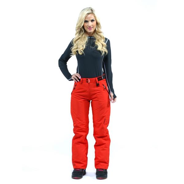 Marker Womens Farenheit Firey Red Insulated Snowboard Pants