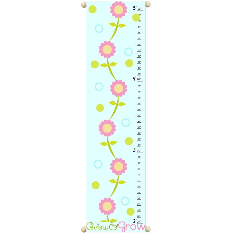 Grow Children Canvas Growth Chart