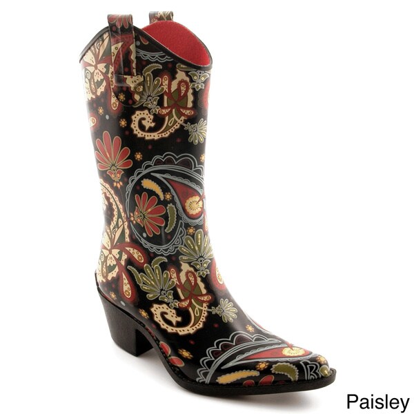 corky's cowboy rain boots