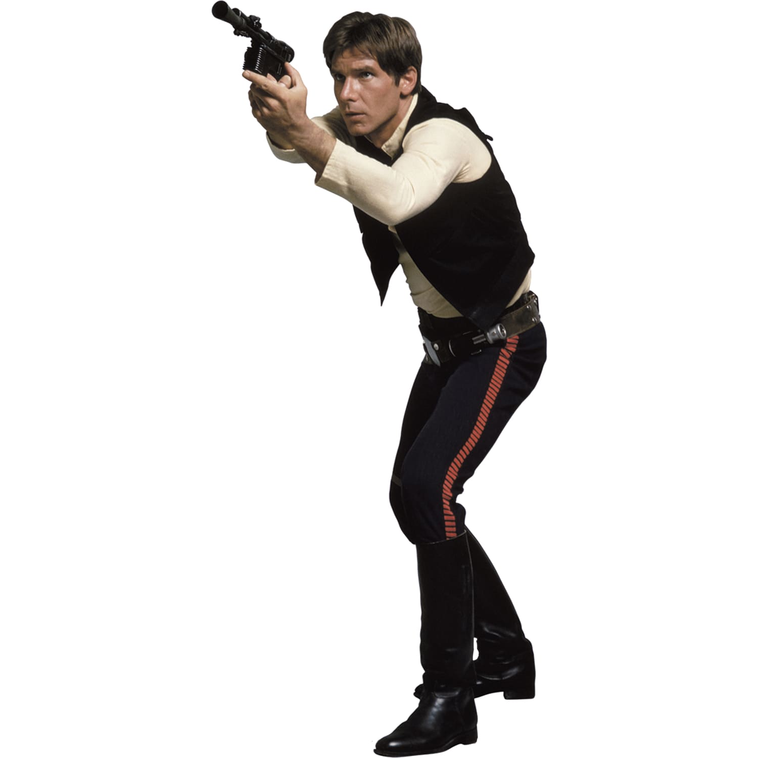 Star Wars Classic Han Solo Peel and Stick Giant Wall Decal, image size:1500x1500
