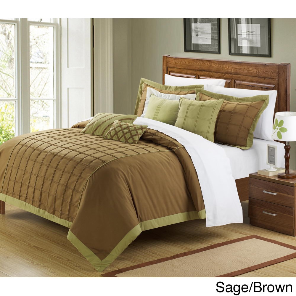 Rhodes 8 piece Embroidered Comforter Set