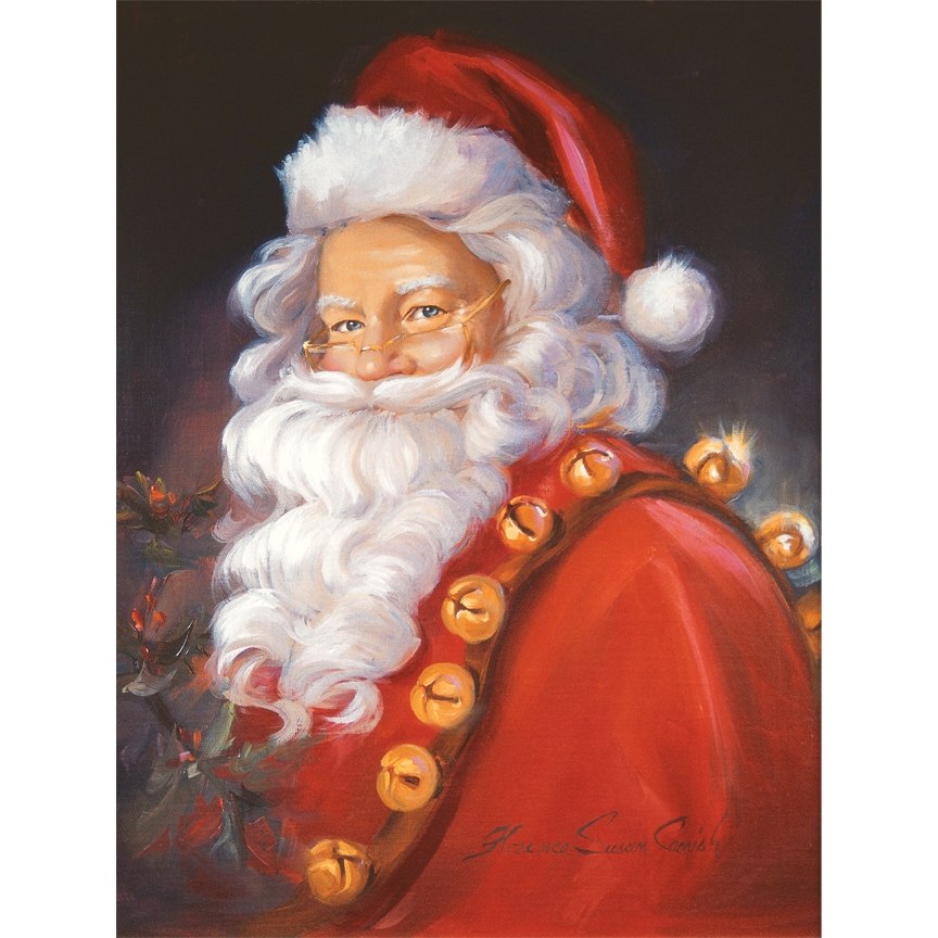 St. Nick Santa Holiday Christmas Unframed Poster