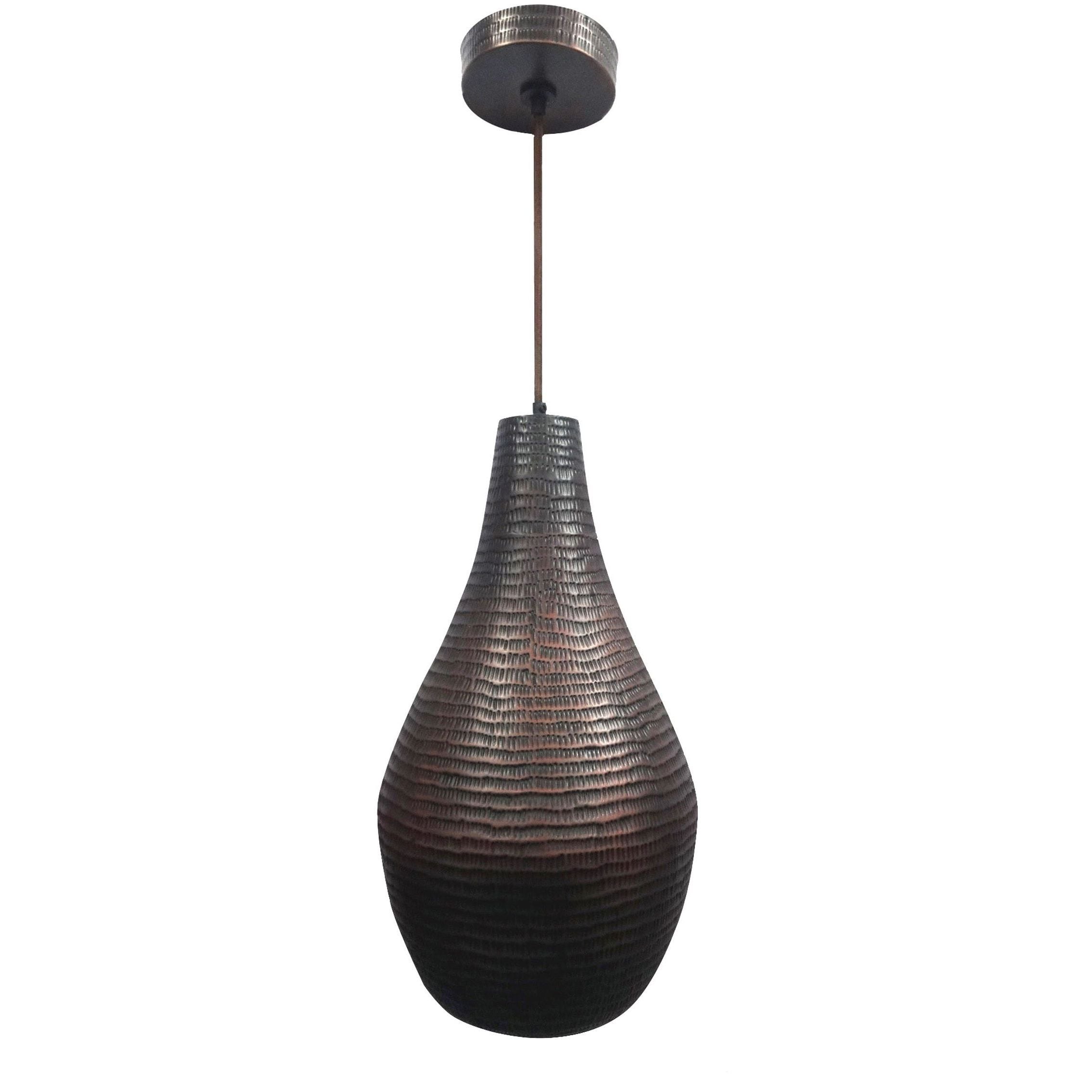 Hive 1 light Bronze Pendant Chandelier