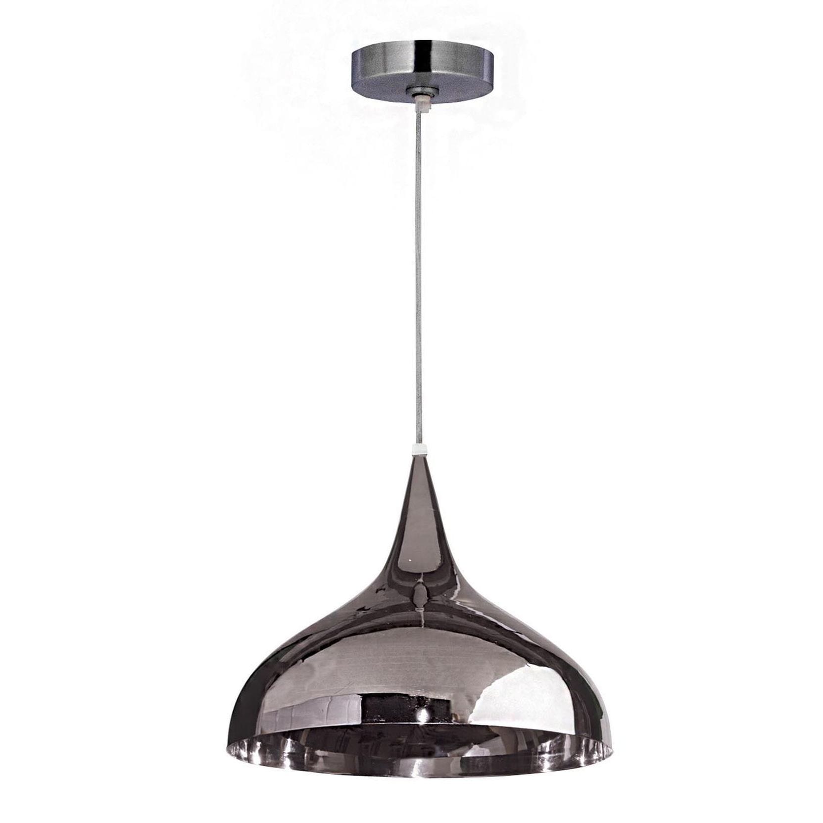 Ulm 1 light Polished Nickel Pendant