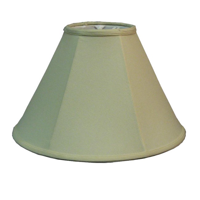 Khaki Fabric Bell Shade And Piping