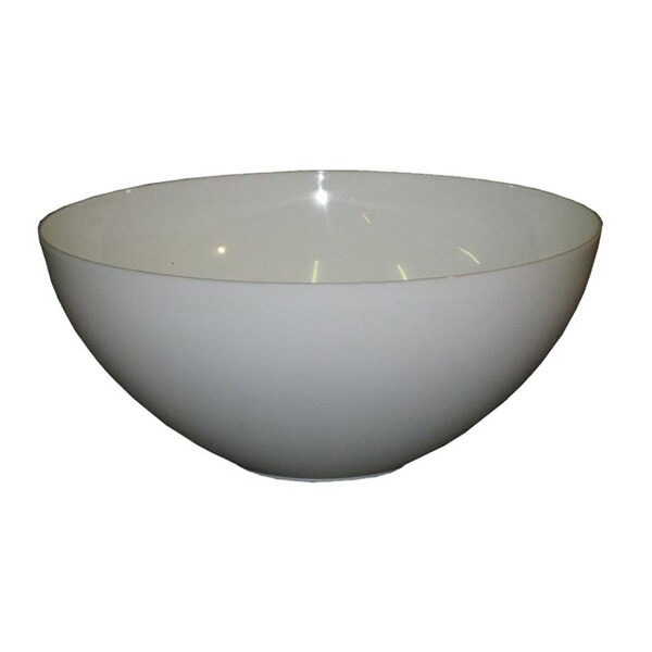 White OEM Plastic Torchiere Shade 