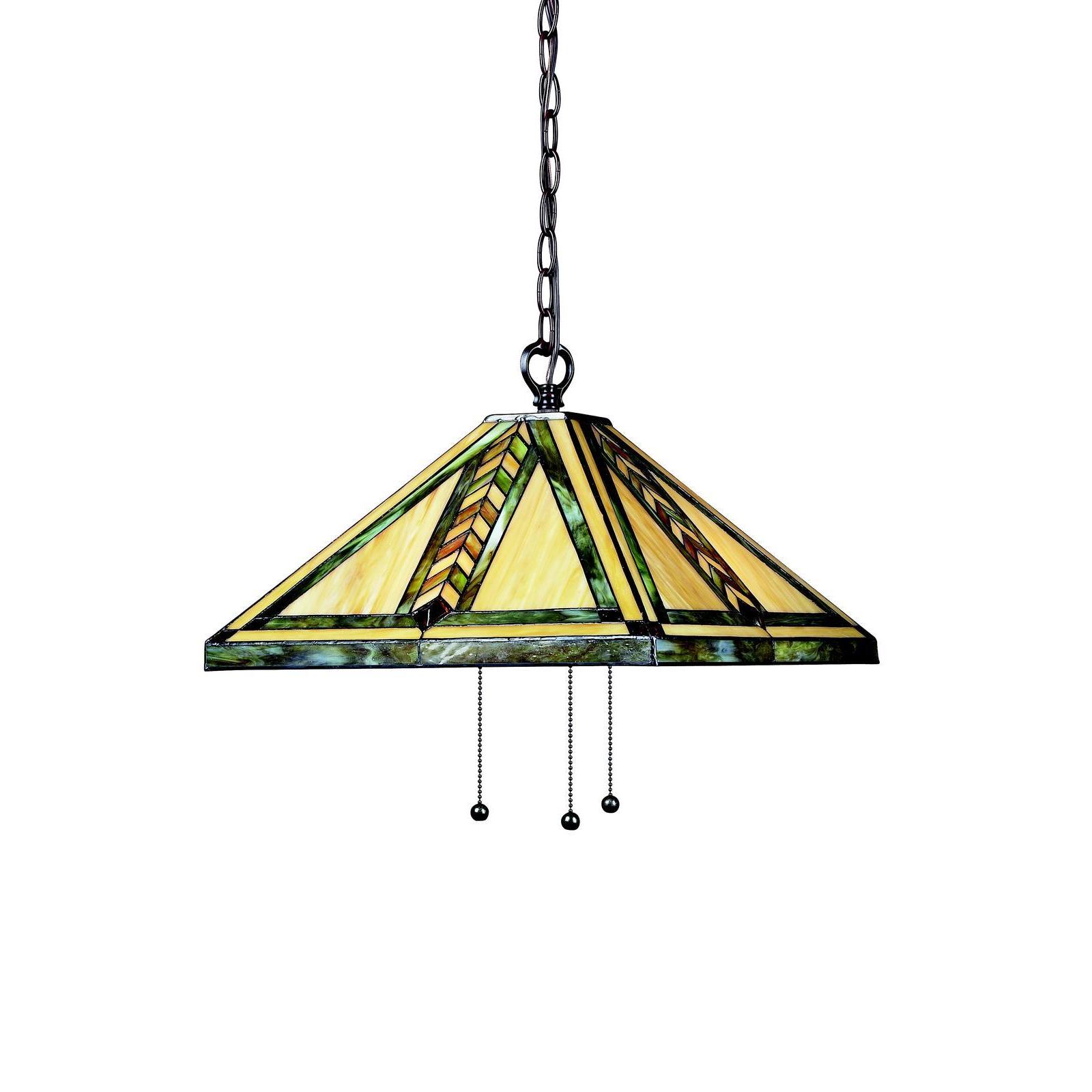 Z lite 3 light Chestnut Bronze Pendant