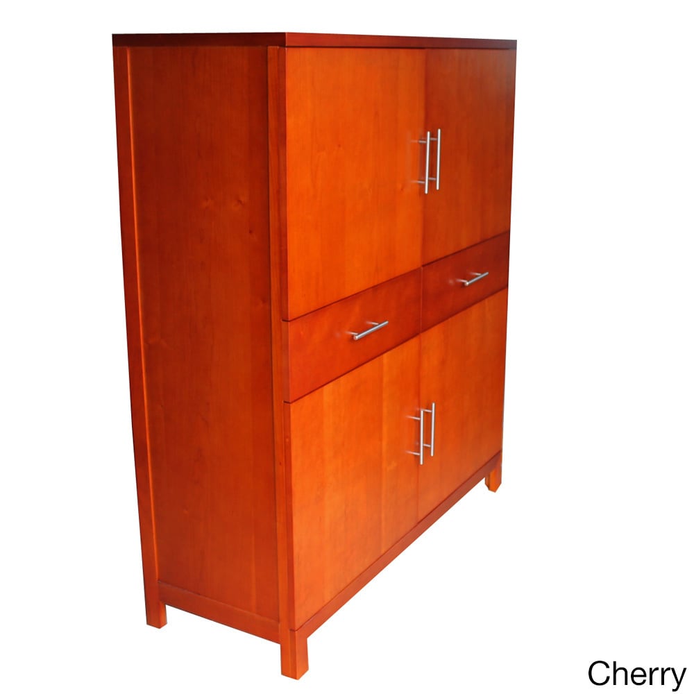 Quagga Designs Baden Dresser Cherry Size 2 drawer