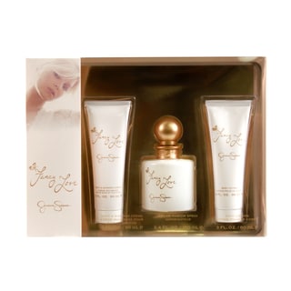 Jessica Simpson Fancy Love Women's 3-piece Gift Set - Overstock ...