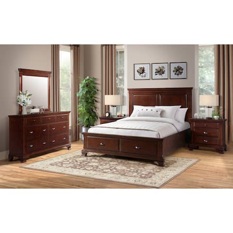 buy cherry finish bedroom sets online at overstock | our best