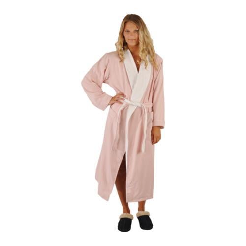 Chadsworth & Haig Ultimate Doeskin Robe  5XL Size Pink/White