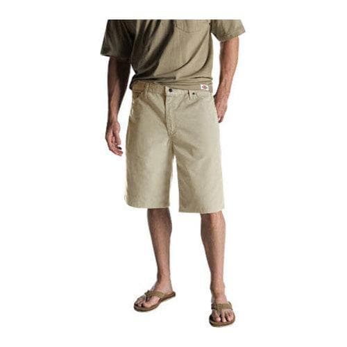 Mens Dickies 11in Relaxed Fit Ripstop Carpenter Short Khaki