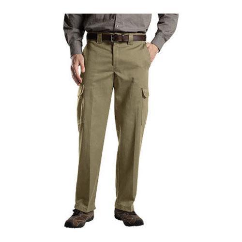Men's Dickies Relaxed Straight Fit Cargo Work Pant 34in Inseam Desert Sand
