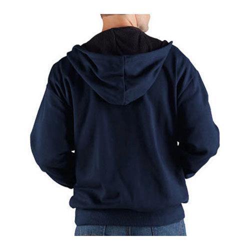 Mens Dickies Thermal Lined Fleece Jacket Dark Navy   16882156