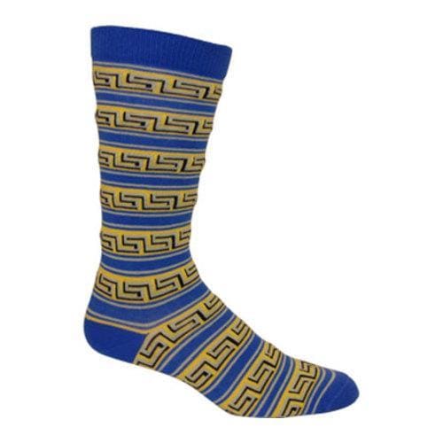 Mens Ozone Revival Stripes Sock (2 Pairs) Blue