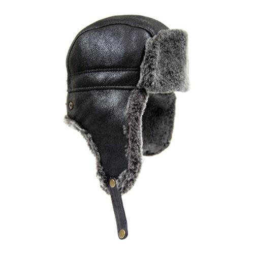 Ricardo B.H Womens Bucket Genuine Sheepskin Hat