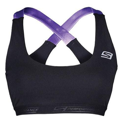 Womens Skechers Elmira Sport Bra Top Black  ™ Shopping