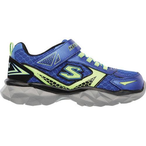 Boys Skechers Hypersonic Jet Pack Blue/Lime   Shopping