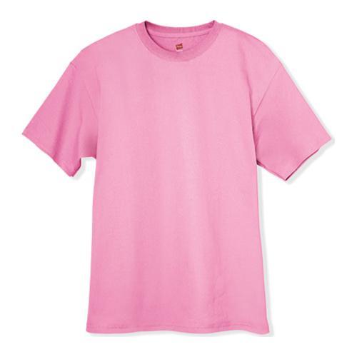 Shop Men's Hanes Tagless T-Shirt (3 Pack) Pink - Free Shipping On ...