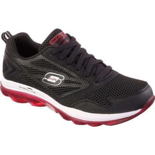 Mens Skechers Skech Air Black/Red