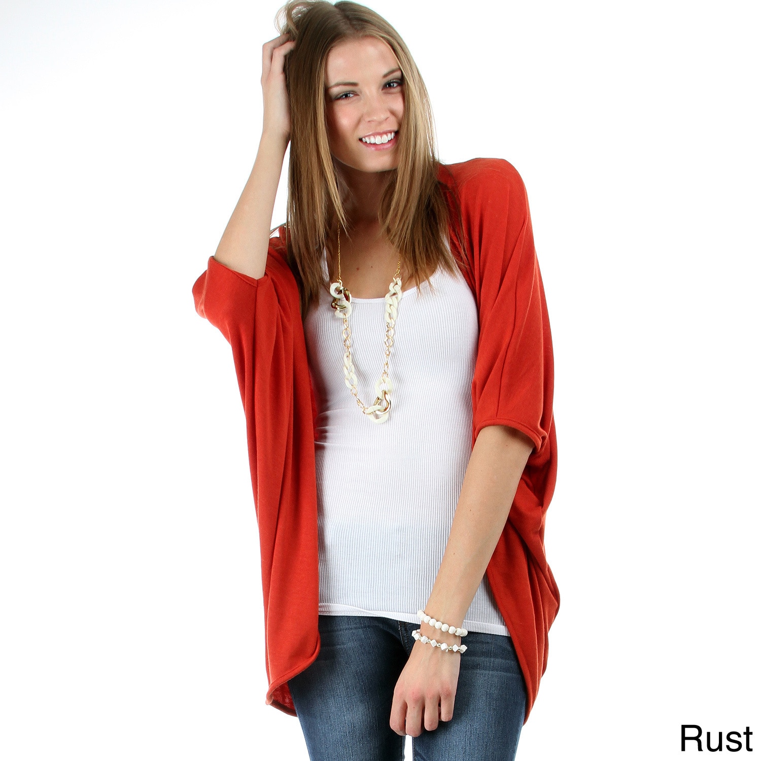 Lyss Loo Womens Cocoon Cardigan