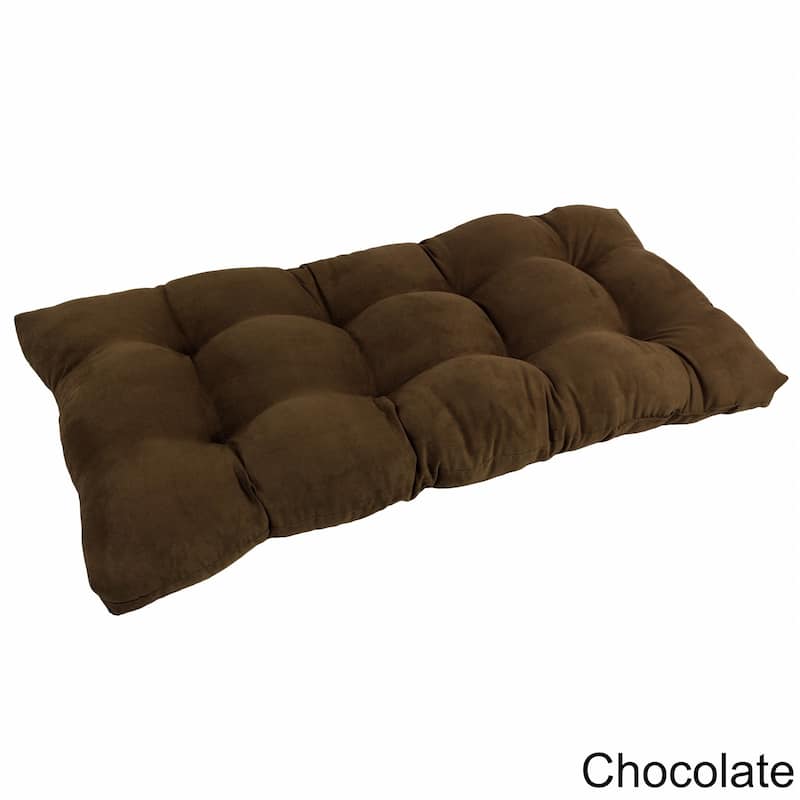 Blazing Needles 42-inch Microsuede Bench Cushion