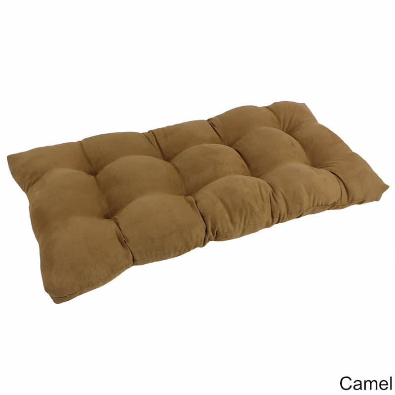 Blazing Needles 42-inch Microsuede Bench Cushion