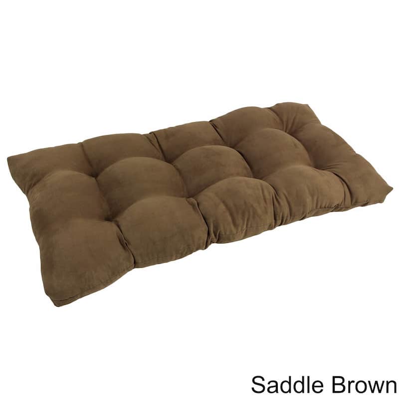 Blazing Needles 42-inch Microsuede Bench Cushion