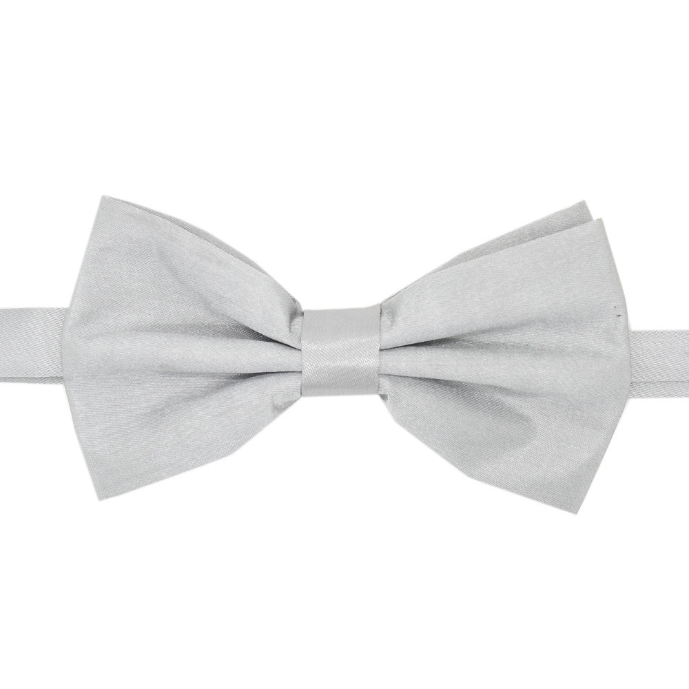 Ferrecci Mens Silver Bowtie