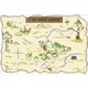 preview thumbnail 1 of 0, Disney's Winnie the Pooh 100 Aker Wood Peel & Stick Map