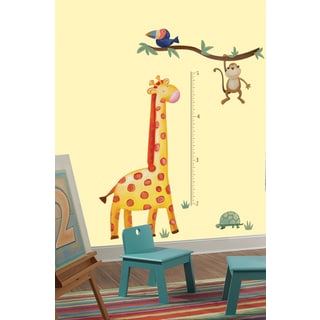 Jungle Adventure Giraffe Peel & Stick Growth Chart