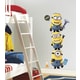 preview thumbnail 2 of 1, Despicable Me 2 Minions Giant Peel and Stick Giant Wall Decals