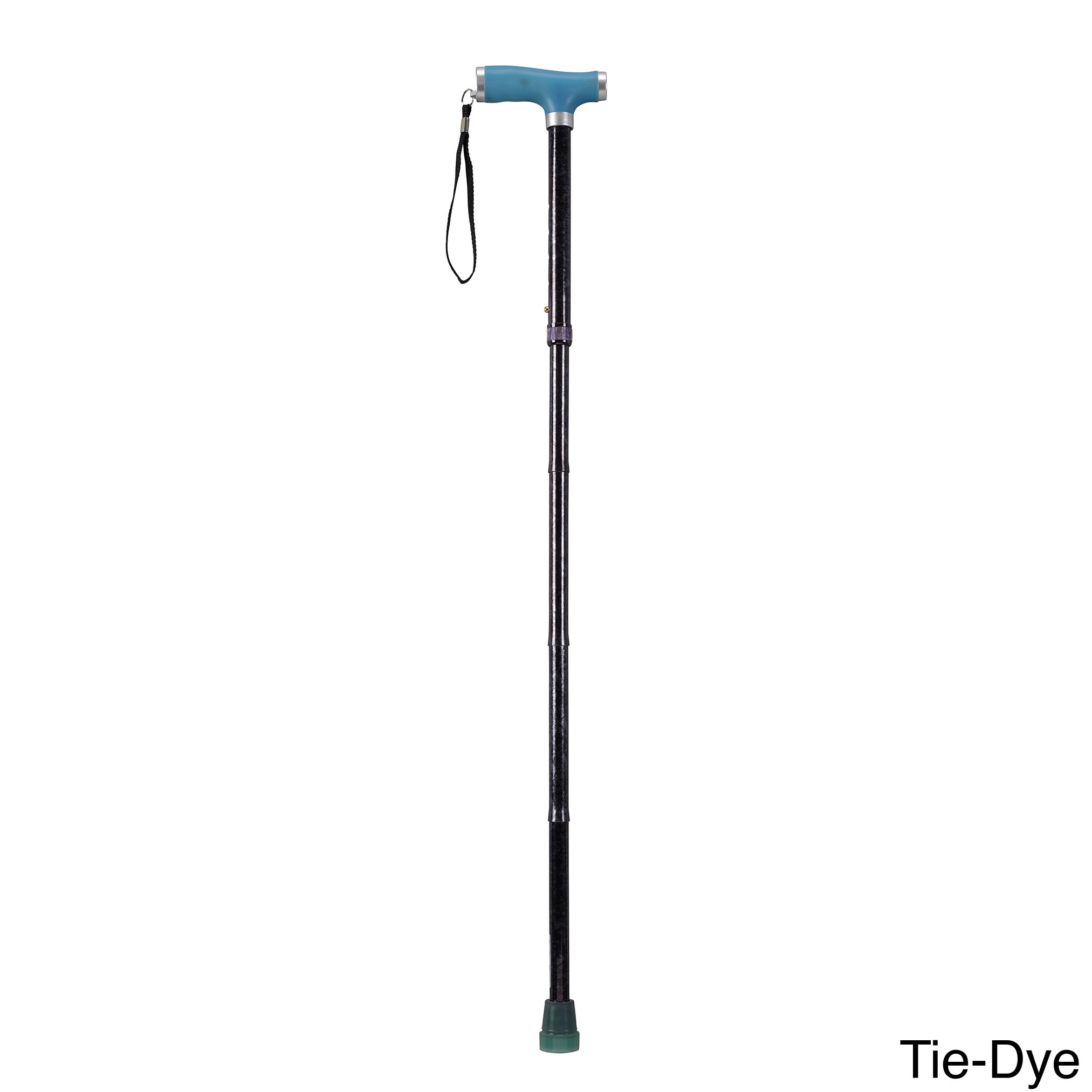 Folding Cane With Glow Gel Grip Handle