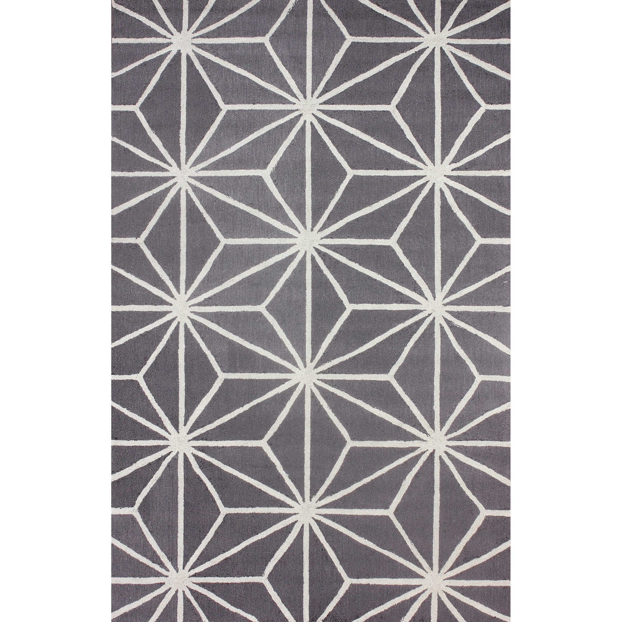 Nuloom Handmade Stardust Grey Rug (5 X 8)