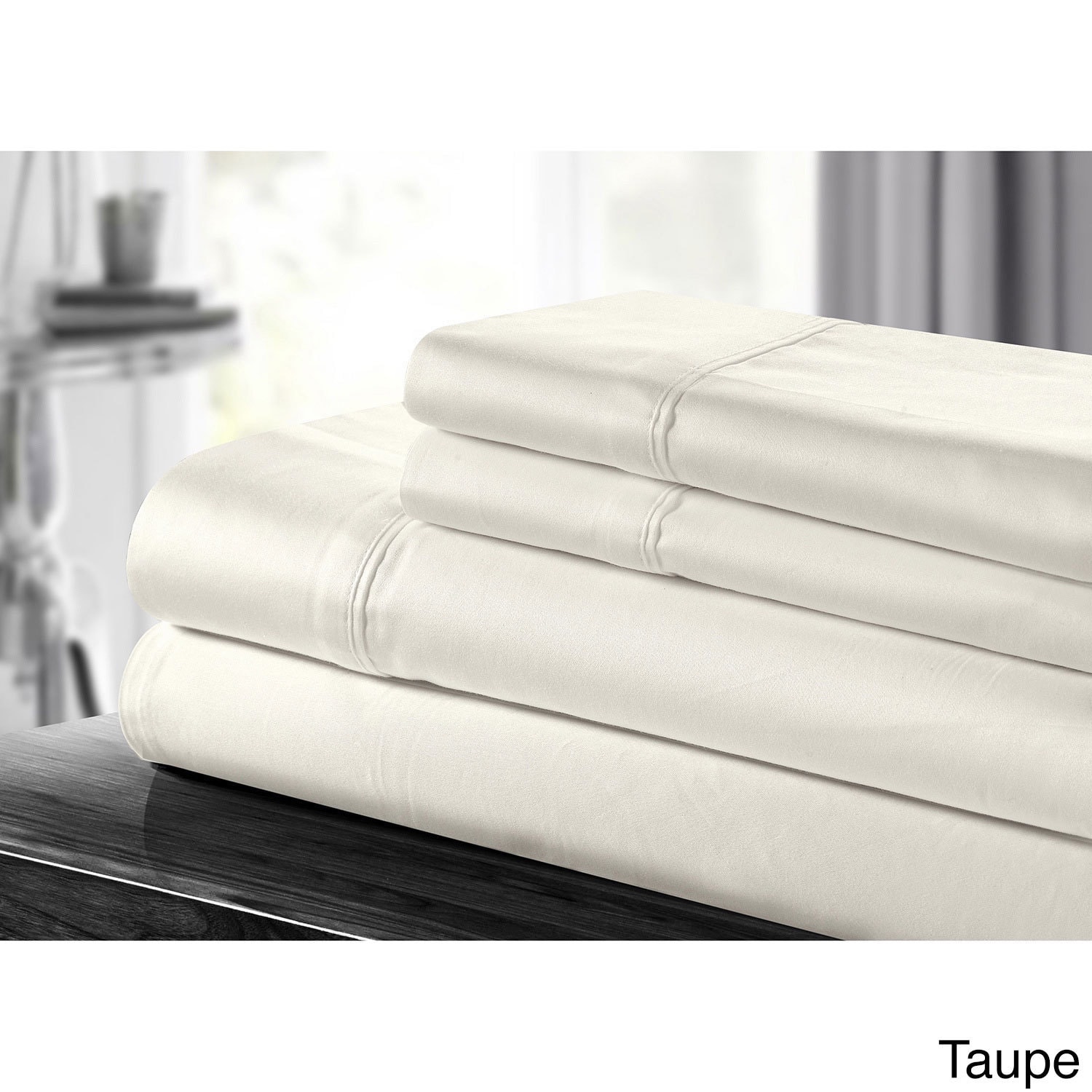 Chic Home 500 Thread Count Cotton 4 piece Sheet Set