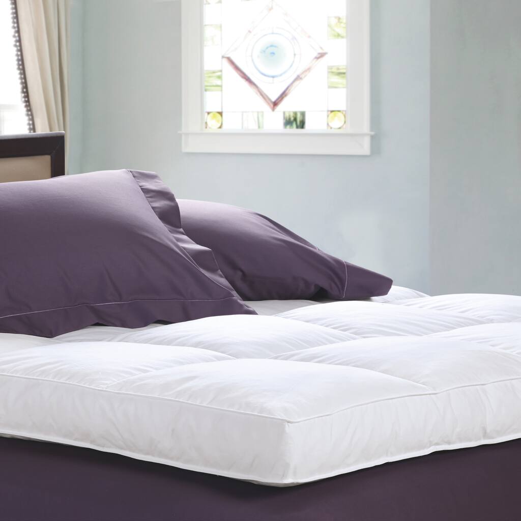 Famous Maker 230 Thread Count Down Alternative Fiber Bed