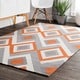 preview thumbnail 1 of 33, Nuloom Handmade Geometric Triangle Area Rug