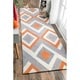 preview thumbnail 19 of 33, Nuloom Handmade Geometric Triangle Area Rug