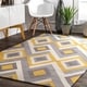 preview thumbnail 8 of 33, Nuloom Handmade Geometric Triangle Area Rug