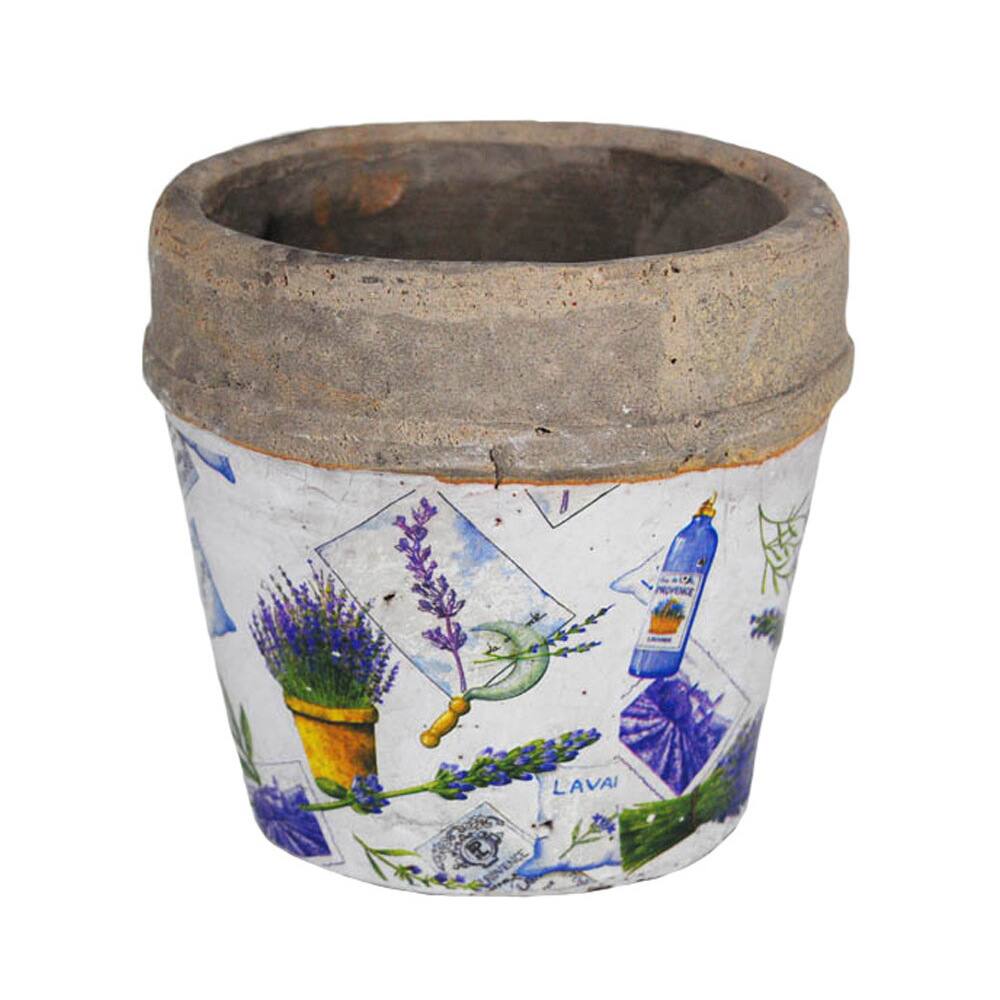 Large Patchwork Flower Pot