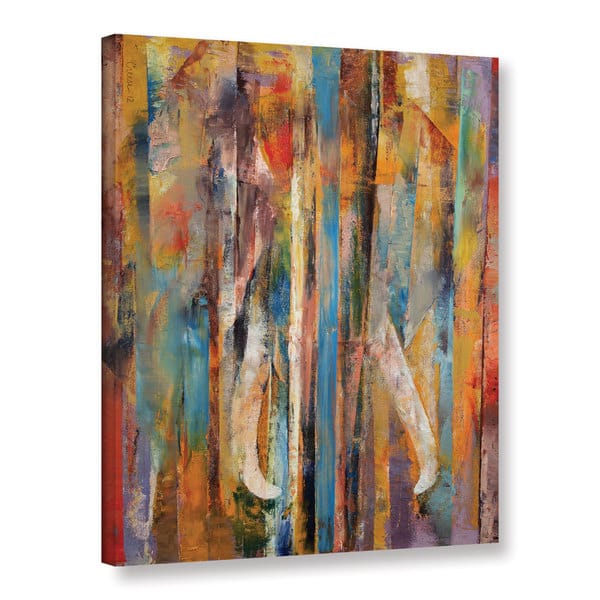 slide 2 of 6, The Curated Nomad Michael Creese 'Elephant' Gallery-wrapped Canvas